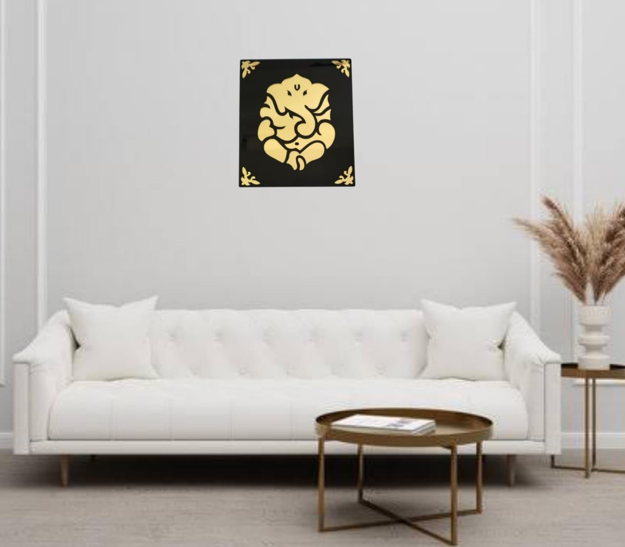 Lord Ganesha Wall Decor 2D Photo Frame