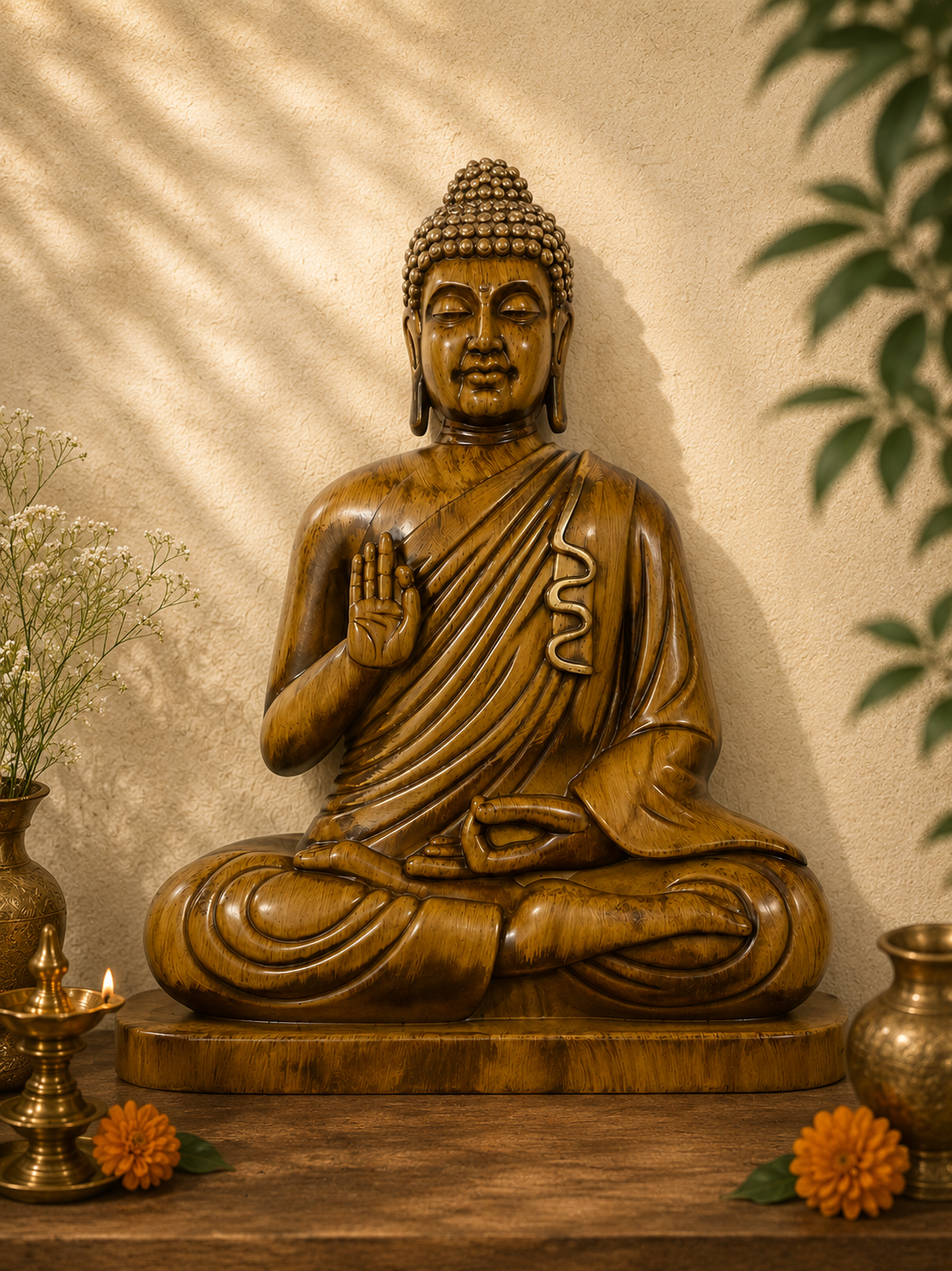 Buddha 3D wall Decor