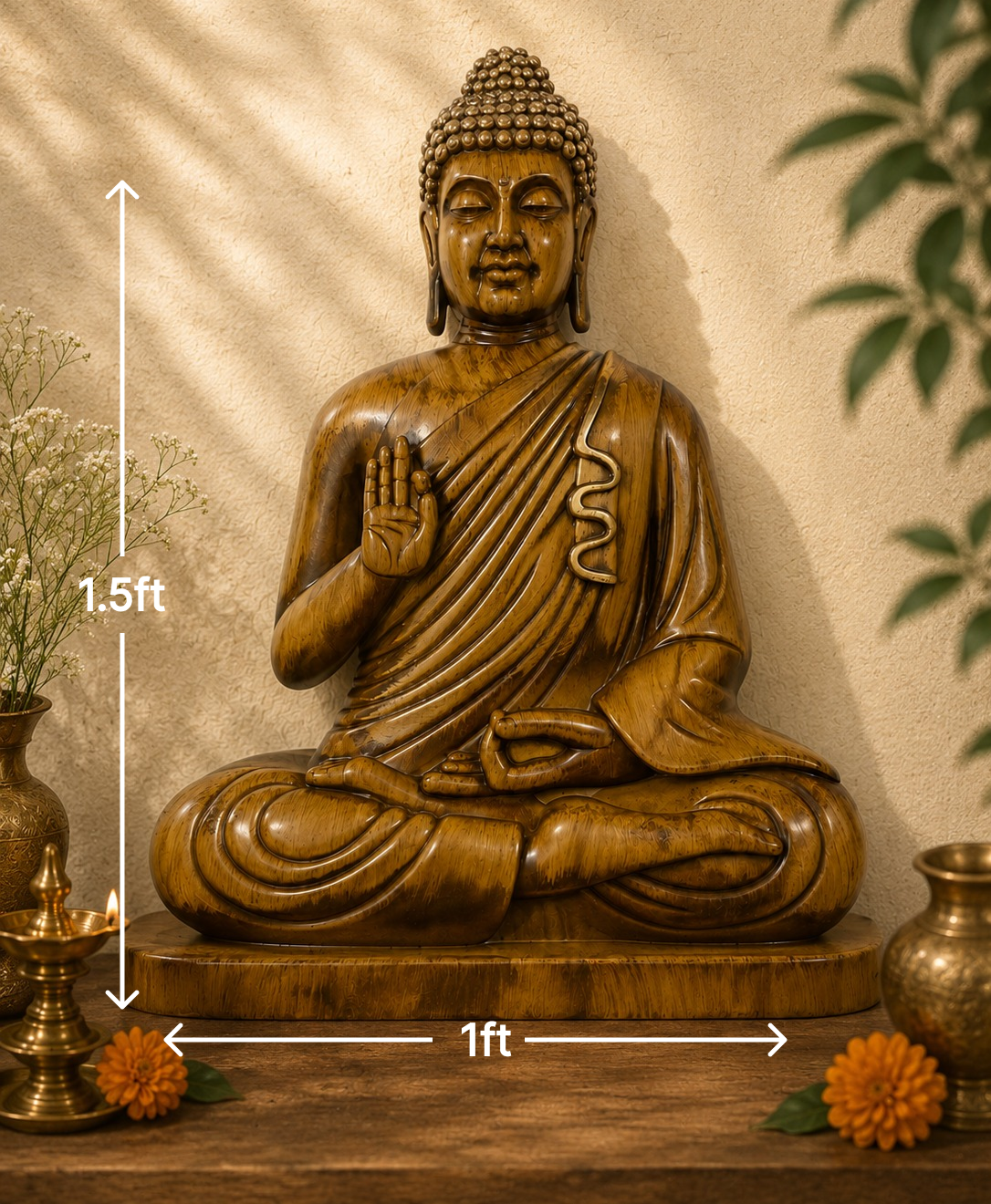 Buddha 3D wall Decor