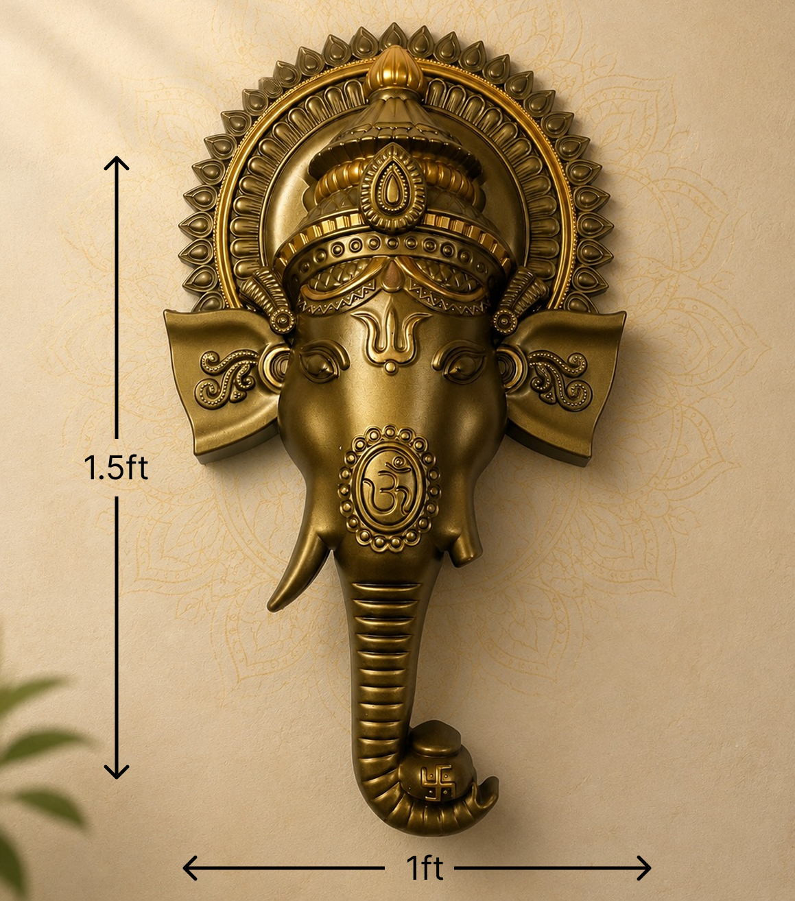 Lord Ganesh 3D wall Decor
