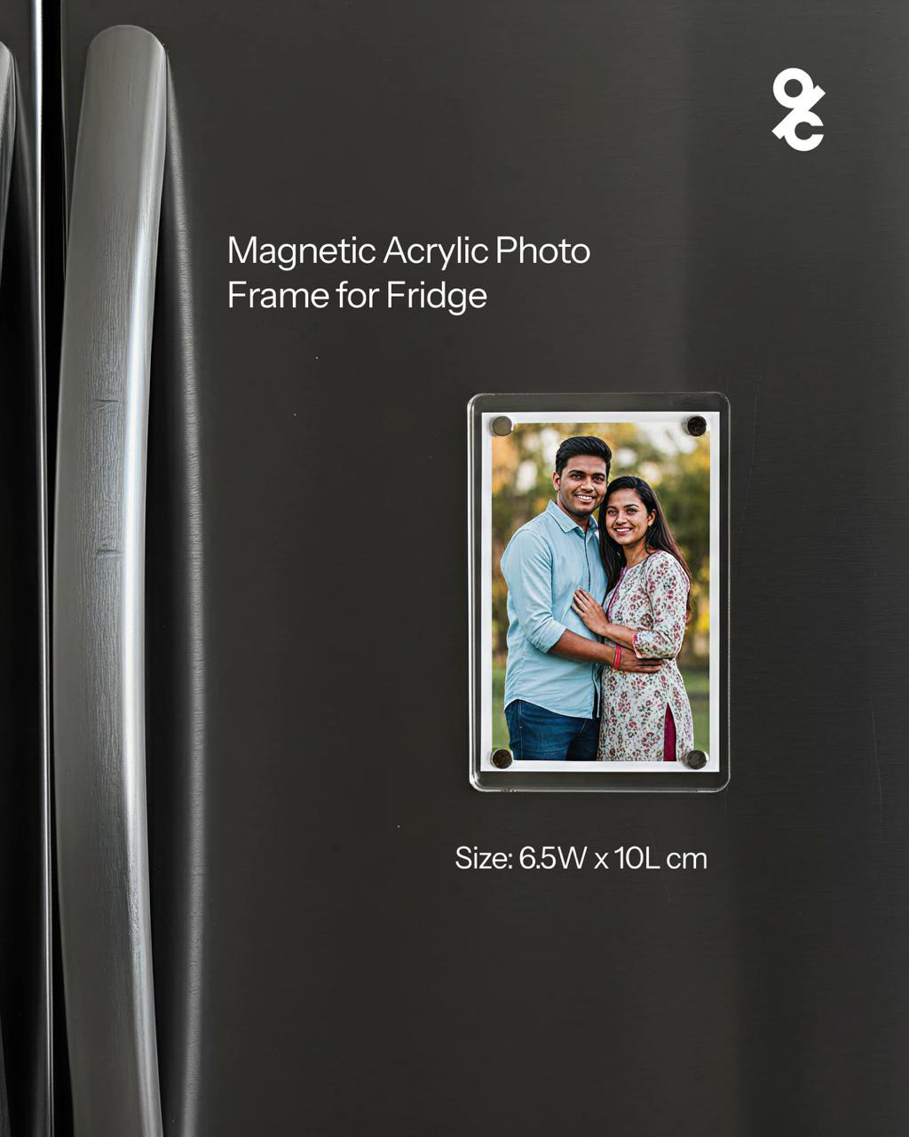 Magnetic Acrylic Photo Frame for Fridge